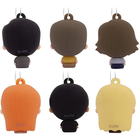 NIB Hallmark The Office Miniature Christmas Ornaments, Set of 6 - Picture 3 of 4